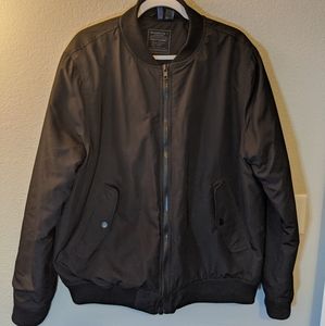H&M Divided D&B Black Bomber Jacket (XL)
